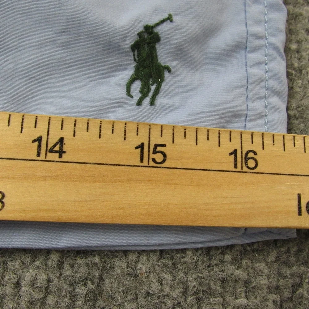 Polo Ralph Lauren Swim Trunks Mens‎ 4XL Blue Nylon Mesh Lined Drawstring Shorts
